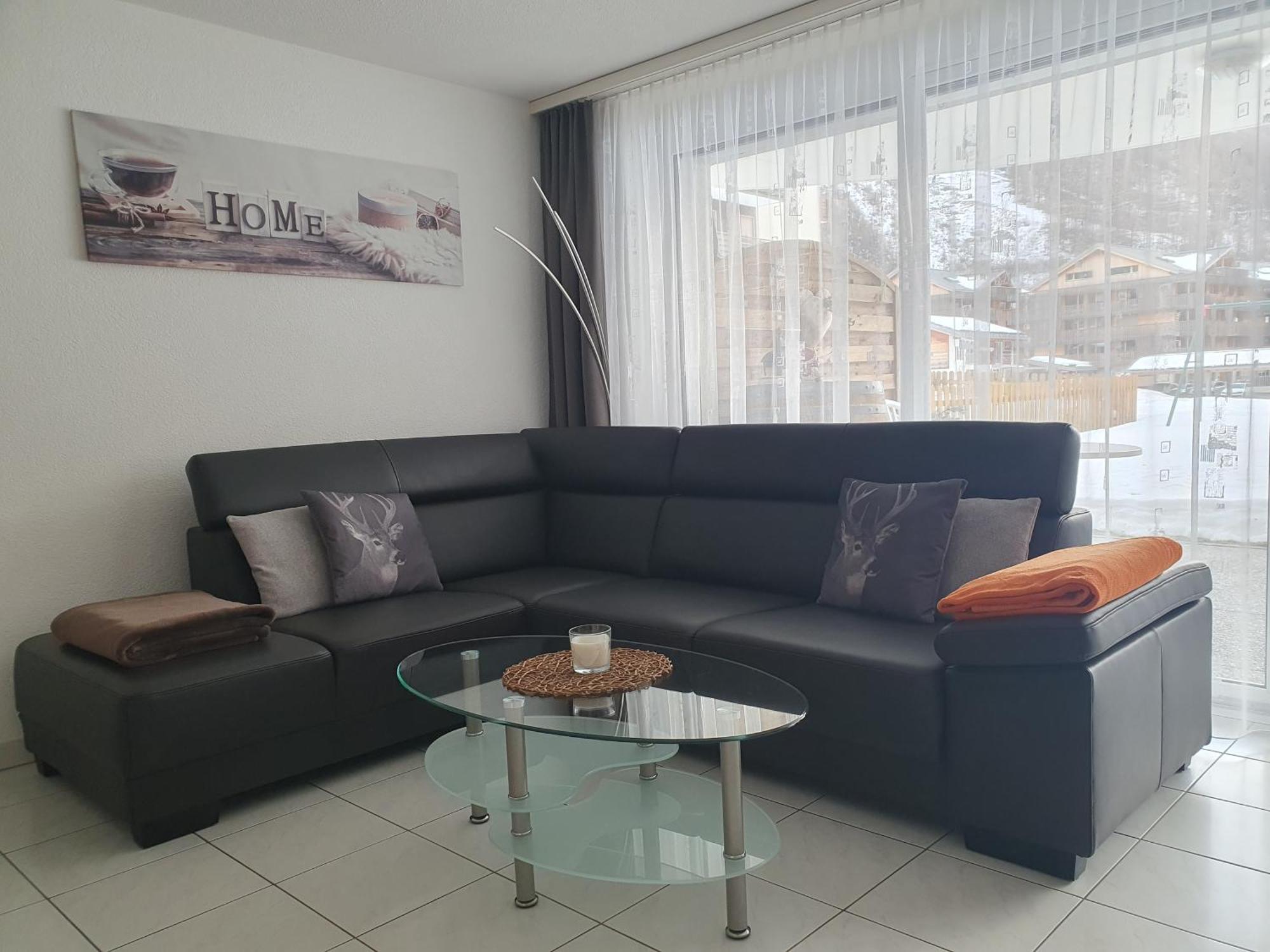 Haus Artemis Lägenhet Saas-Grund Exteriör bild
